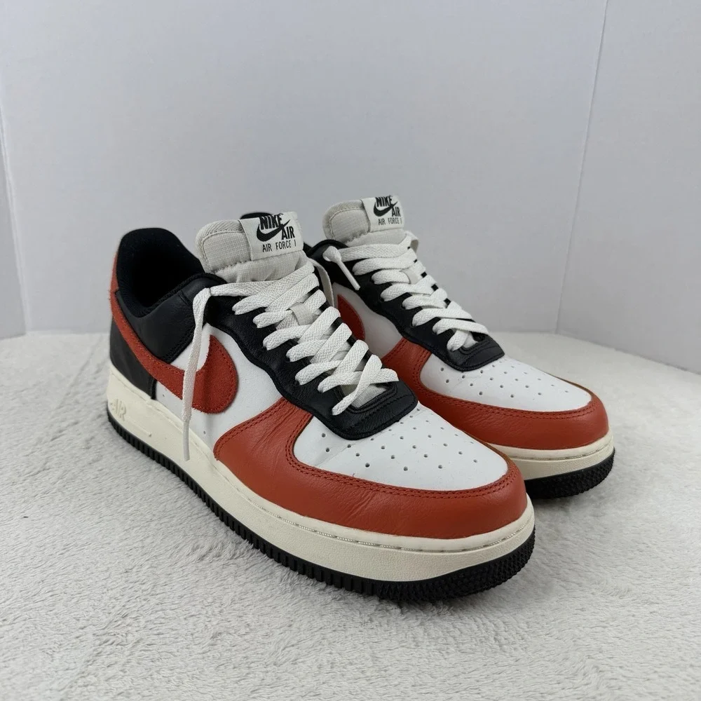 Nike Air Force 1‎ Low '07 LV8 Black Coral Phantom HQ4987-010 Men Size 9.5